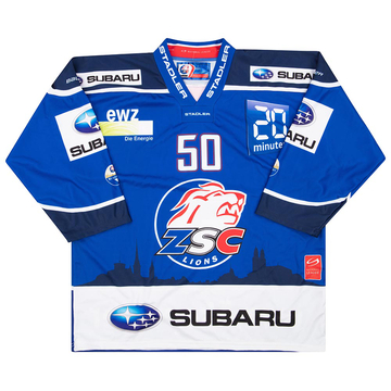 2013-14 ZSC Lions Roland #50 Ochsner Jersey (Home) XXL