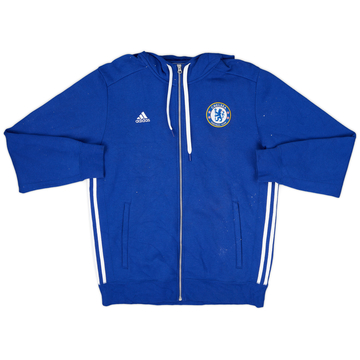 2016-17 Chelsea adidas Hooded Track Jacket - 8/10 - (L)