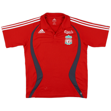 2006-07 Liverpool adidas Polo Shirt - 8/10 - (L)