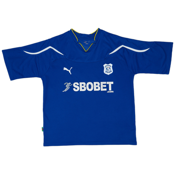 2010-11 Cardiff Home Shirt - 5/10 - (XXL)