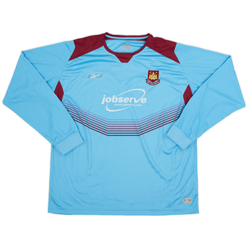 2004-06 West Ham Away L/S Shirt - 7/10 - (XL)