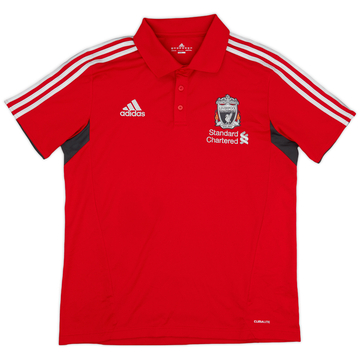 2011-12 Liverpool adidas Polo Shirt - 9/10 - (L)