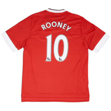 2015-16 Manchester United Home Shirt Rooney #10 (L)