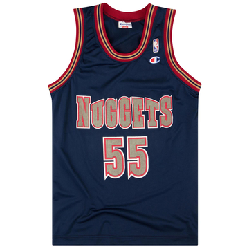 1993-95 Denver Nuggets Mutombo #55 Champion Jersey (Away) M