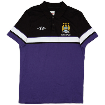 2010-11 Manchester City Umbro Polo Shirt - 9/10 - (L)