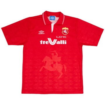 1992-93 Ancona Match Worn Home Shirt #9 (Agostini)