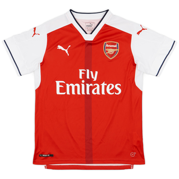 2016-17 Arsenal Home Shirt - 10/10 - (XL.Boys)