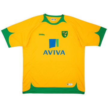 2008-10 Norwich Home Shirt - 8/10 - (XL)