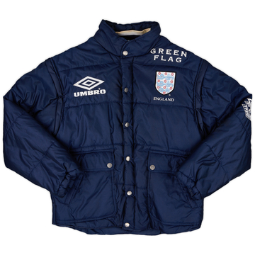 1998-00 England Umbro Padded Bench Coat - 7/10 - (M)