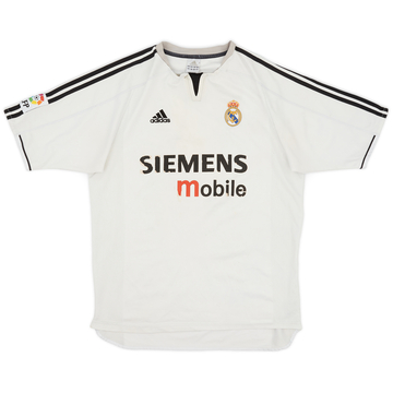 2003-04 Real Madrid Home Shirt - 5/10 - (L)