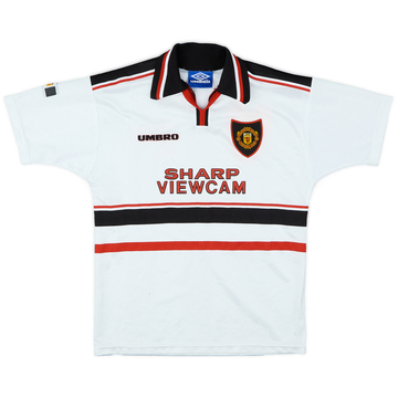 1997-99 Manchester United Away Shirt - 6/10 - (L.Boys)