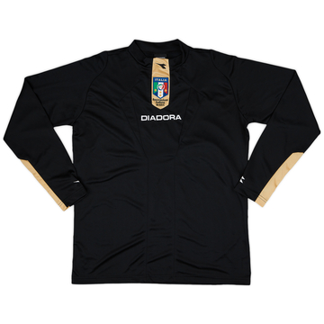 2007-09 Italy Diadora Referee L/S Shirt - 9/10 - (M)