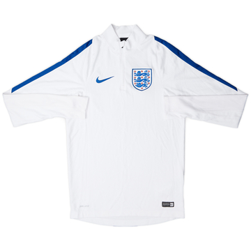2016-17 England Nike 1/4 Zip Training Top - 8/10 - (S)