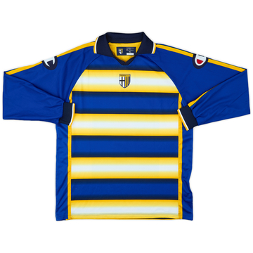 2004-05 Parma Home L/S Shirt #4 - 8/10 - (XL)