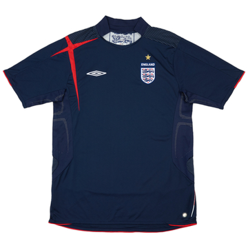 2005-06 England GK S/S Shirt - 8/10 - (L)
