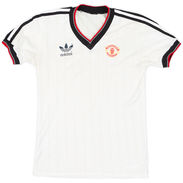 1982-84 Manchester United Away Shirt - 8/10 - (L.Boys)