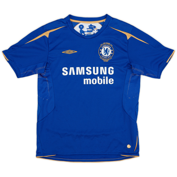2005-06 Chelsea Centenary Home Shirt - 9/10 - (M.Boys)