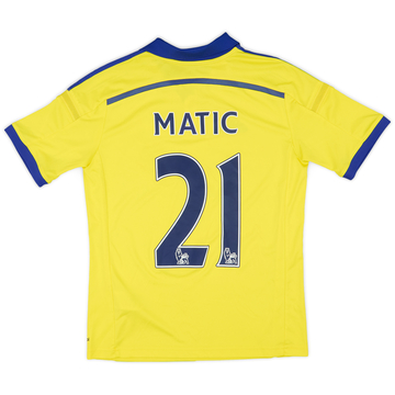 2014-15 Chelsea Away Shirt Matic #21 - 9/10 - (L.Boys)