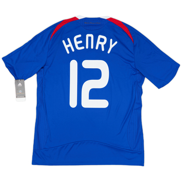 2007-08 France Home Shirt Henry #12 (L)