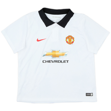 2014-15 Manchester United Away Shirt - 8/10 - (7-8 Years)