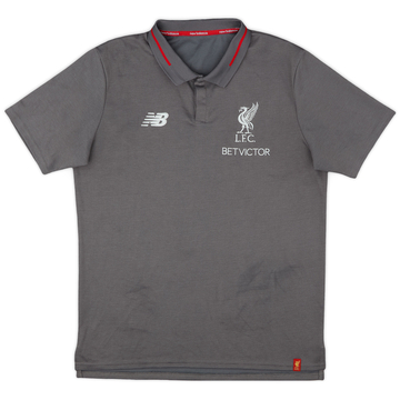 2016-17 Liverpool New Balance Polo Shirt - 9/10 - (L)