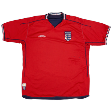 2002-04 England Away Shirt - 4/10 - (XXL)
