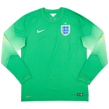 2014-15 England GK Home Shirt - 9/10 - (L)