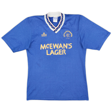 1990-92 Rangers Home Shirt - 5/10 - (S)