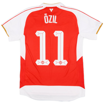 2015-16 Arsenal Home Shirt Ozil #11VS