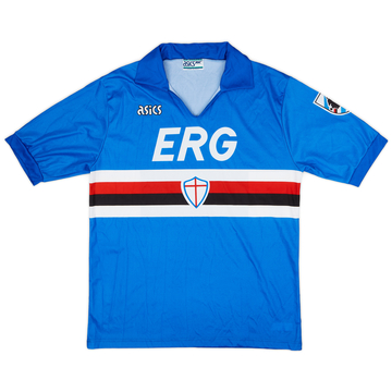 1990-92 Sampdoria Home Shirt - 9/10 - (L)
