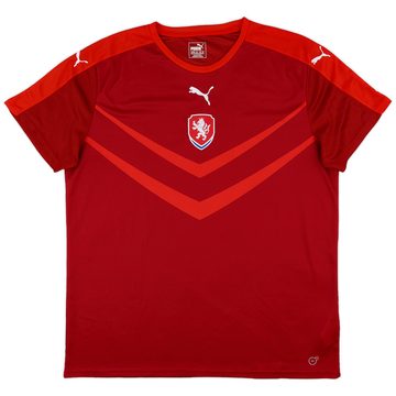 2016-18 Czech Republic Home/Training Shirt - 9/10 - (XXL)