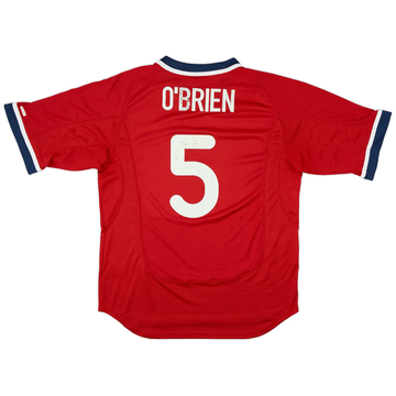 2000-02 USA Away Shirt O'Brien #5 - 6/10 - (L)