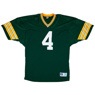 1992-96 Green Bay Packers Favre #4 Russell Athletic Authentic Home Jersey - 5/10 - (XXL)