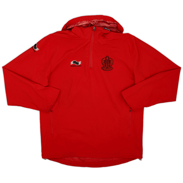 2014-15 Nice Burrda Sport Hooded 1/4 Zip Rain Jacket - 9/10 - (M)