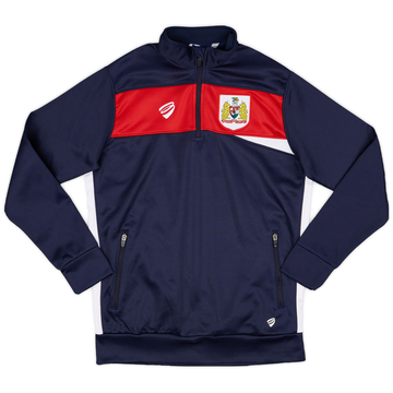 2018-19 Bristol City 1/4 Zip Drill Top - 9/10 - (S)