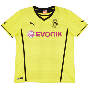 2013-14 Borussia Dortmund Home Shirt - 6/10 - (XL)