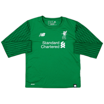 2017-18 Liverpool '125 Years' GK Shirt - 8/10 - (6-7 Years)