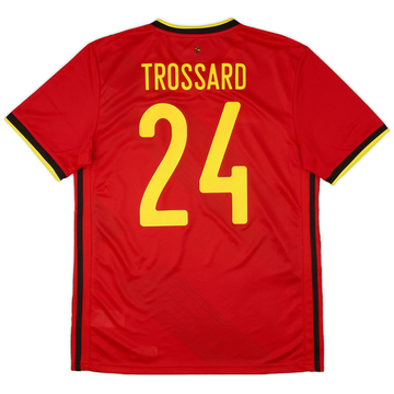 2020-21 Belgium Home Shirt Trossard #24 (M)