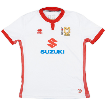 2017-18 MK Dons Home Shirt - 7/10 - (XS)