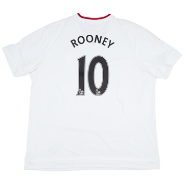 2015-16 Manchester United Away Shirt Rooney #10 - 6/10 - (3XL)