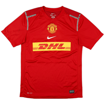 2012-13 Manchester United Player Issue Nike Training Shirt - 5/10 - (S)