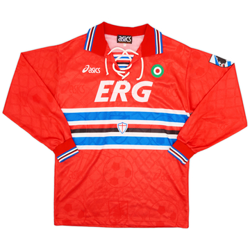 1994-95 Sampdoria Third L/S Shirt - 9/10 - (M)
