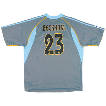 2003-04 Real Madrid Third Shirt Beckham #23 (XL)