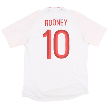 2012-13 England Home Shirt Rooney #10 - 6/10 - (L)