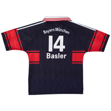 1997-99 Bayern Munich Home Shirt Basler #14 - 9/10 - (XL.Boys)