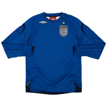2006-08 England GK Shirt - 6/10 - (L.Boys)