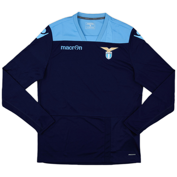 2017-18 Lazio Macron Training L/S Shirt - 8/10 - (M)