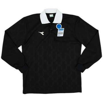 1990s Italy FIGC Diadora Referee Shirt - 8/10 - (L)