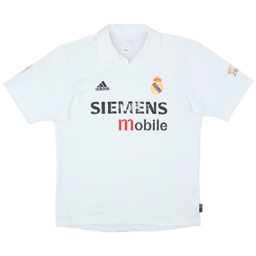 2002 Real Madrid Home Shirt - 4/10 - (M)