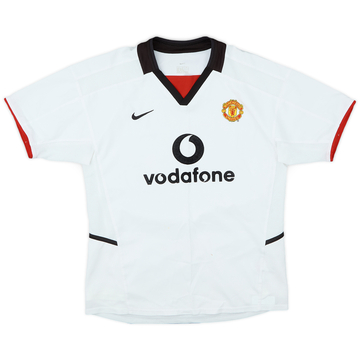 2002-03 Manchester United Away Shirt - 8/10 - (L.Boys)